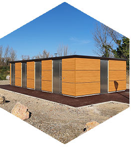 Sanitaires extérieurs